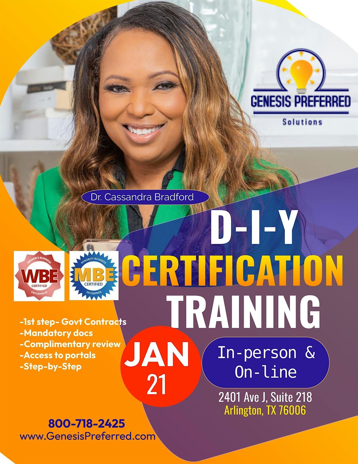 DIY- MINORITY\/WOMAN-OWNED CERTIFICATIONS