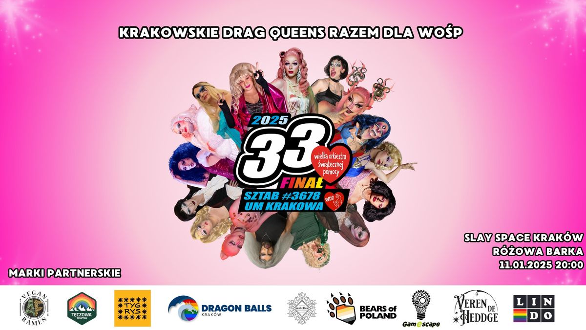 11.01 KRAKOWSKIE DRAG QUEENS RAZEM DLA WO\u015aP