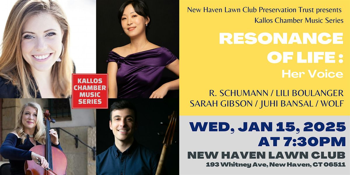 Kallos Chamber Music Series | Resonance of Life: Her Voice