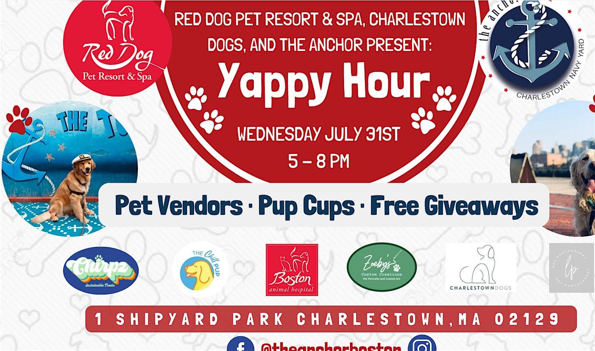 Yappy Hour @ The Anchor