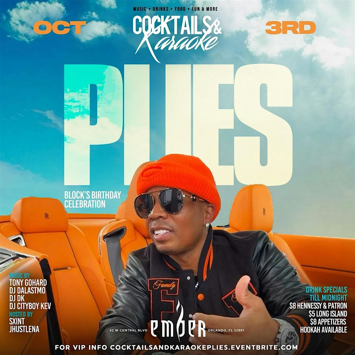 Cocktails & Karaoke: Blocktober Plies Takover