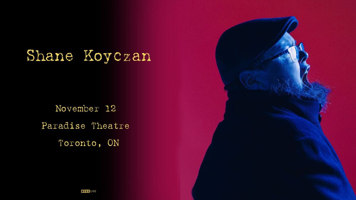 Shane Koyczan w\/ Special Guests - Toronto