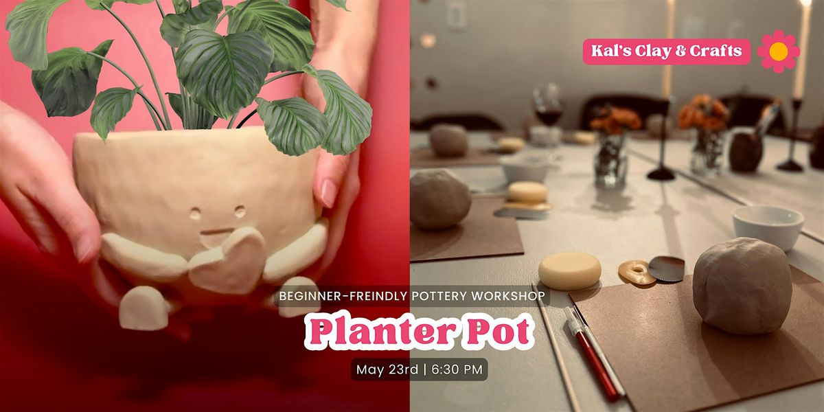 DIY Ceramic Planter Workshop | Make your own pottery class!