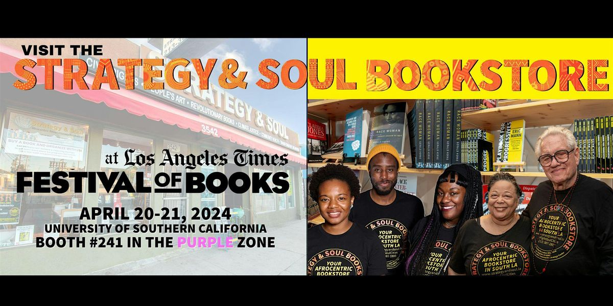 Join Strategy & Soul Bookstore at the LA Times Festival of Books