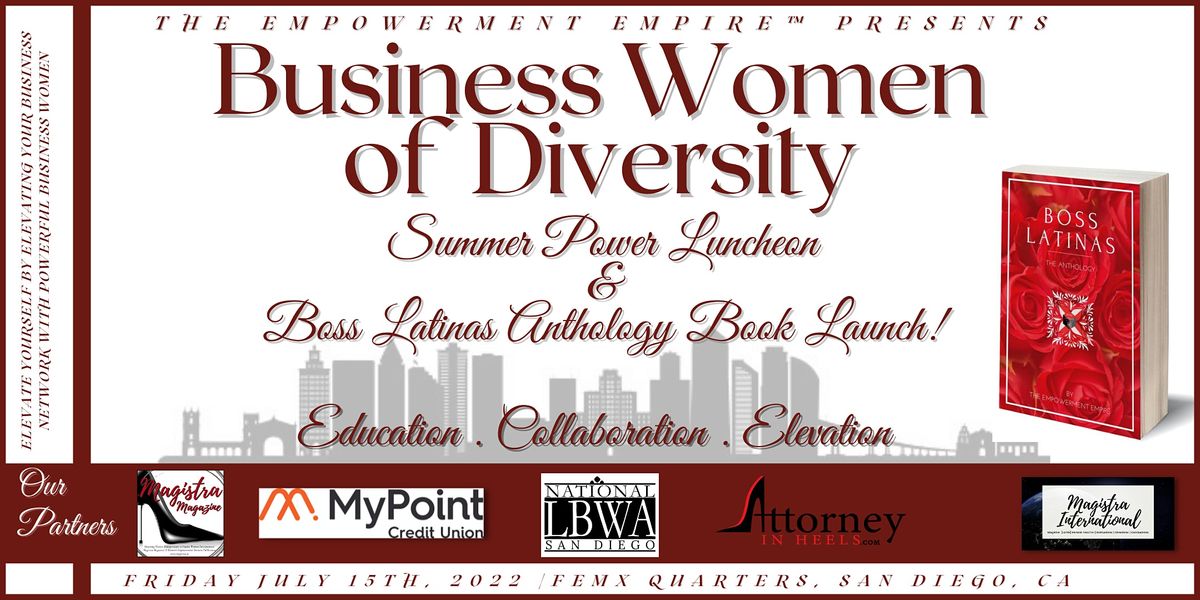 Entrepreneuristas Summer Power Luncheon & Boss Latinas Book Launch!