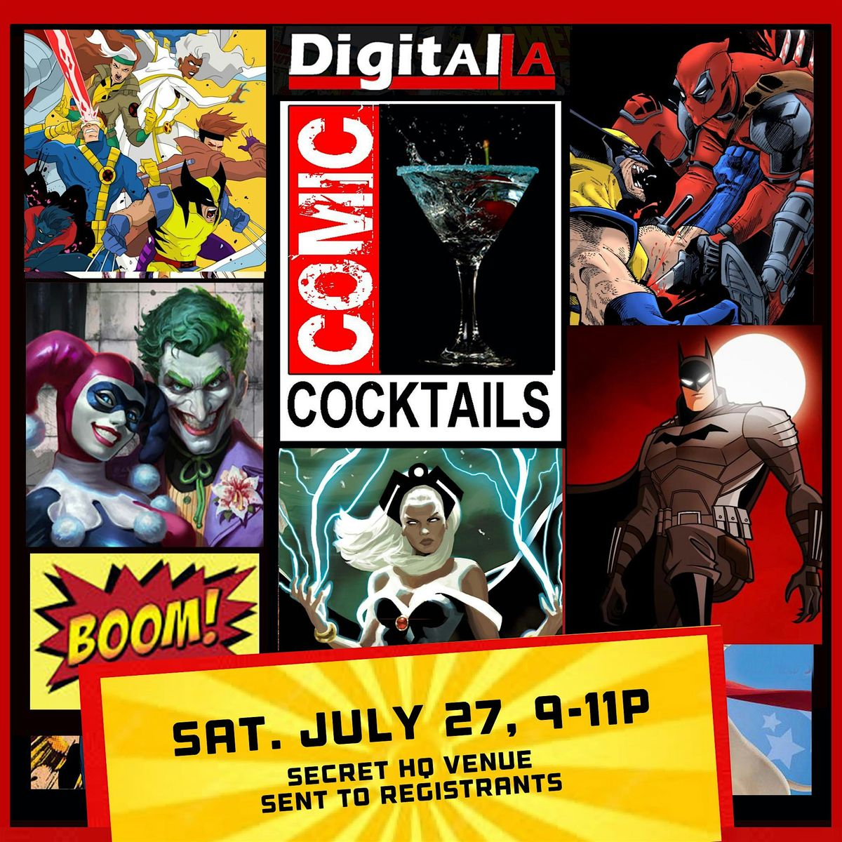 Digital LA - Comic Cocktails 2024