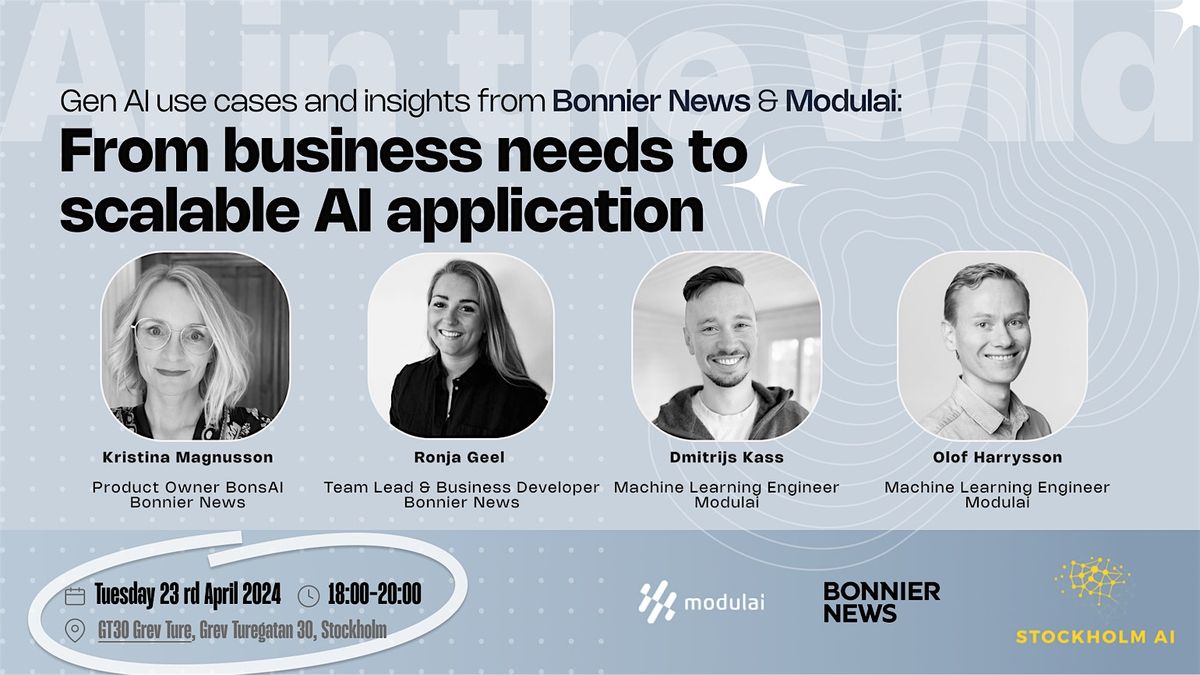 Gen AI usecases: From business needs to scalable AI applications