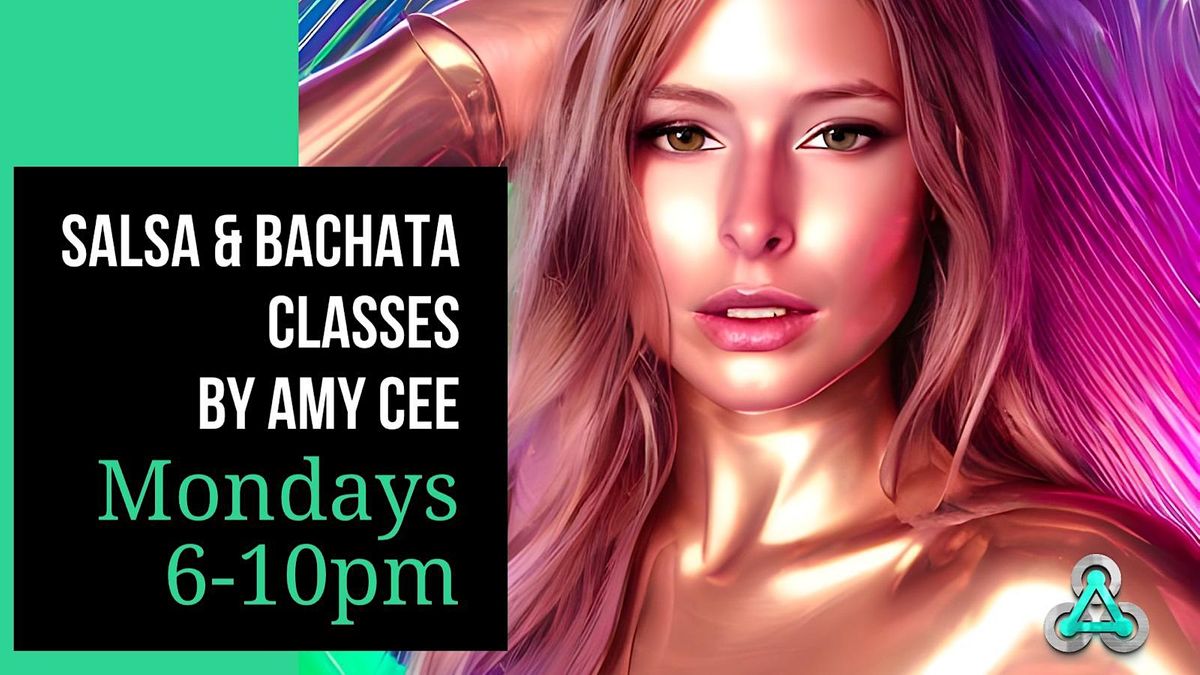 Salsa On1 & Bachata Classes on Mondays by Amy Cee!