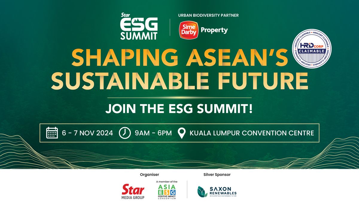 ESG Summit 2024 - Shaping ASEAN's Sustainable Future