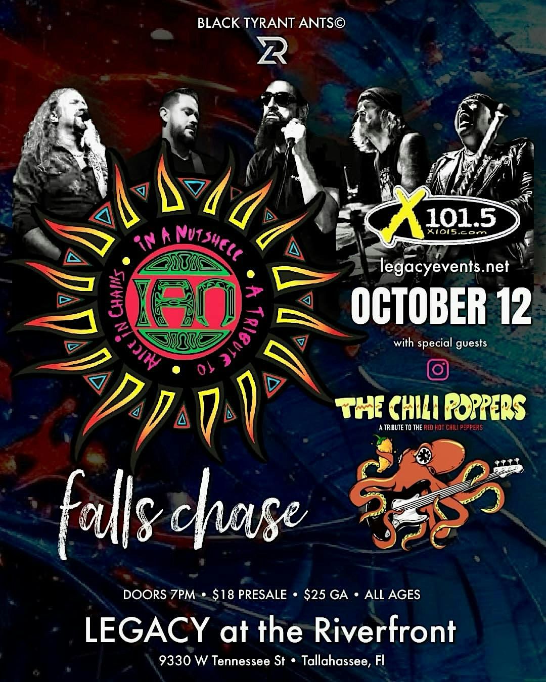 Alice In Chains and Red Hot Chili Peppers Tribute Concert!