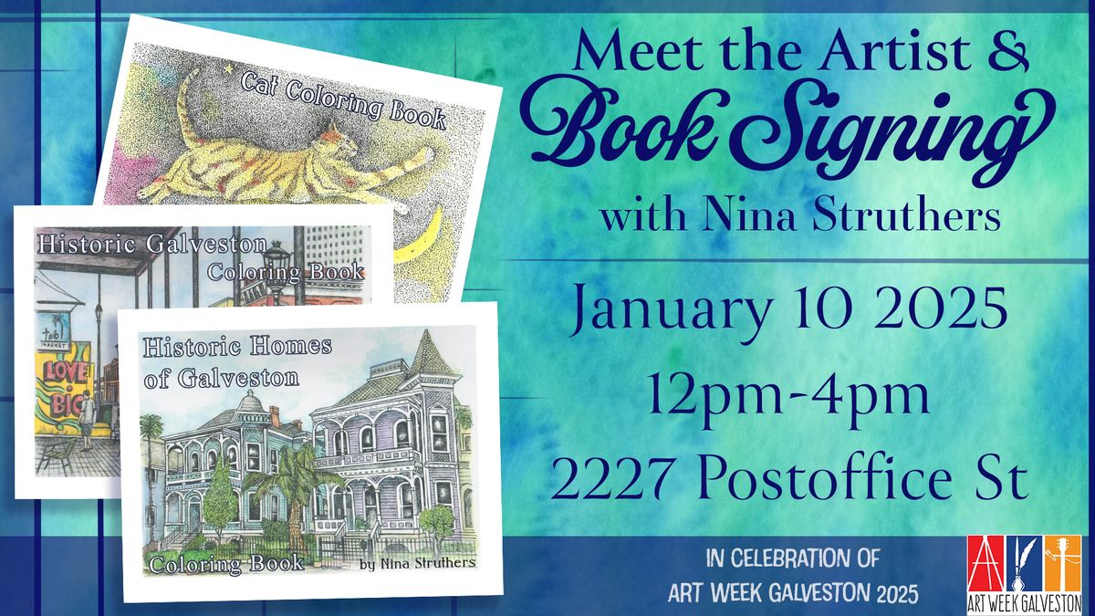 Meet the Artist & Book Signing with Nina Struthers