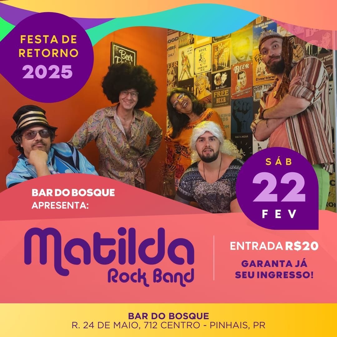 Matilda no Bar do Bosque