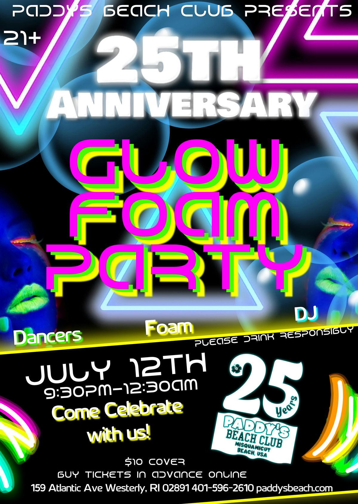 Glow Foam Party