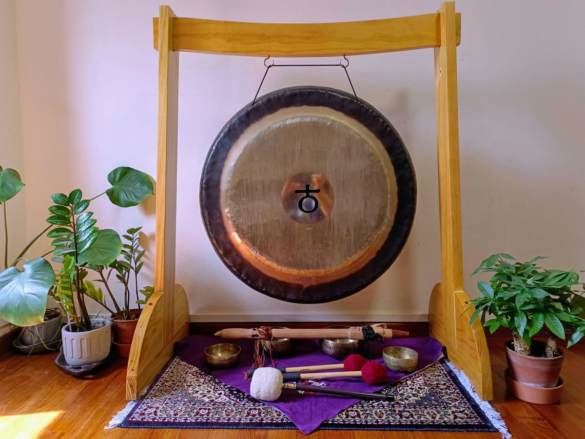 End of month Ritual: Gong Sound Meditation with Haruka