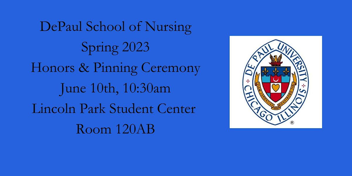 School of Nursing Spring '23 Honors & Pinning Ceremony