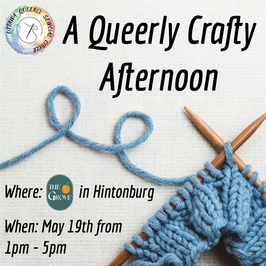 A Queerly Crafty Afternoon - September edition