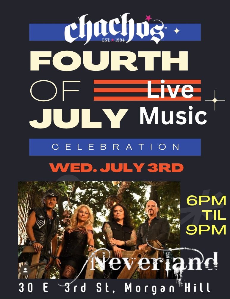 The Neverland Band - July 3rd