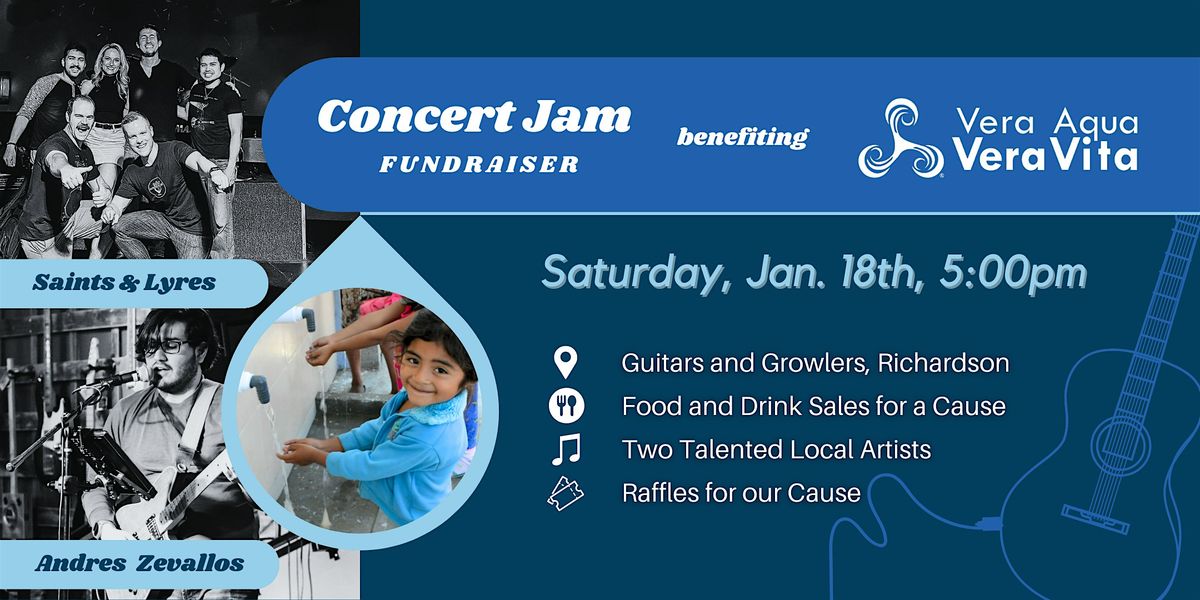 Concert Jam Fundraiser -- Kickoff 2025!