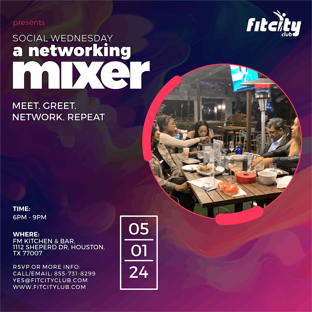 FitCity Presents Social Wednesday - A Networking Mixer