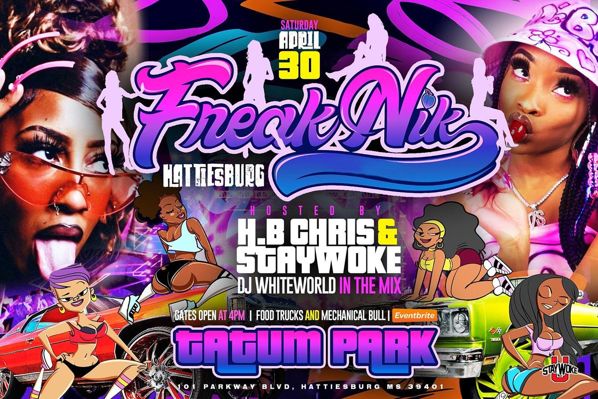 Hattiesburg FreakNik/Hangowt Fest, 101 Parkway Blvd, Hattiesburg, 30