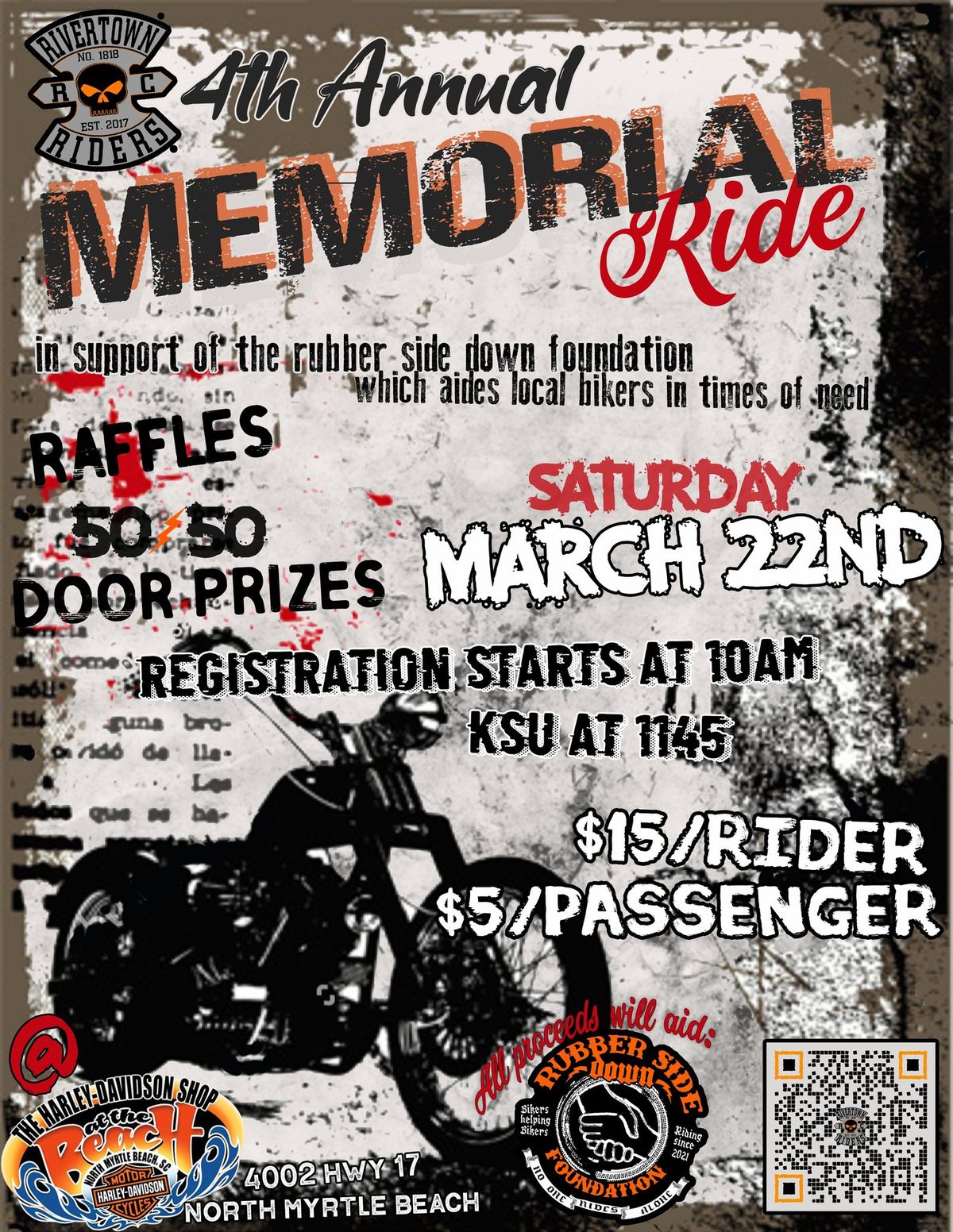 4th Annual Memorial Ride 