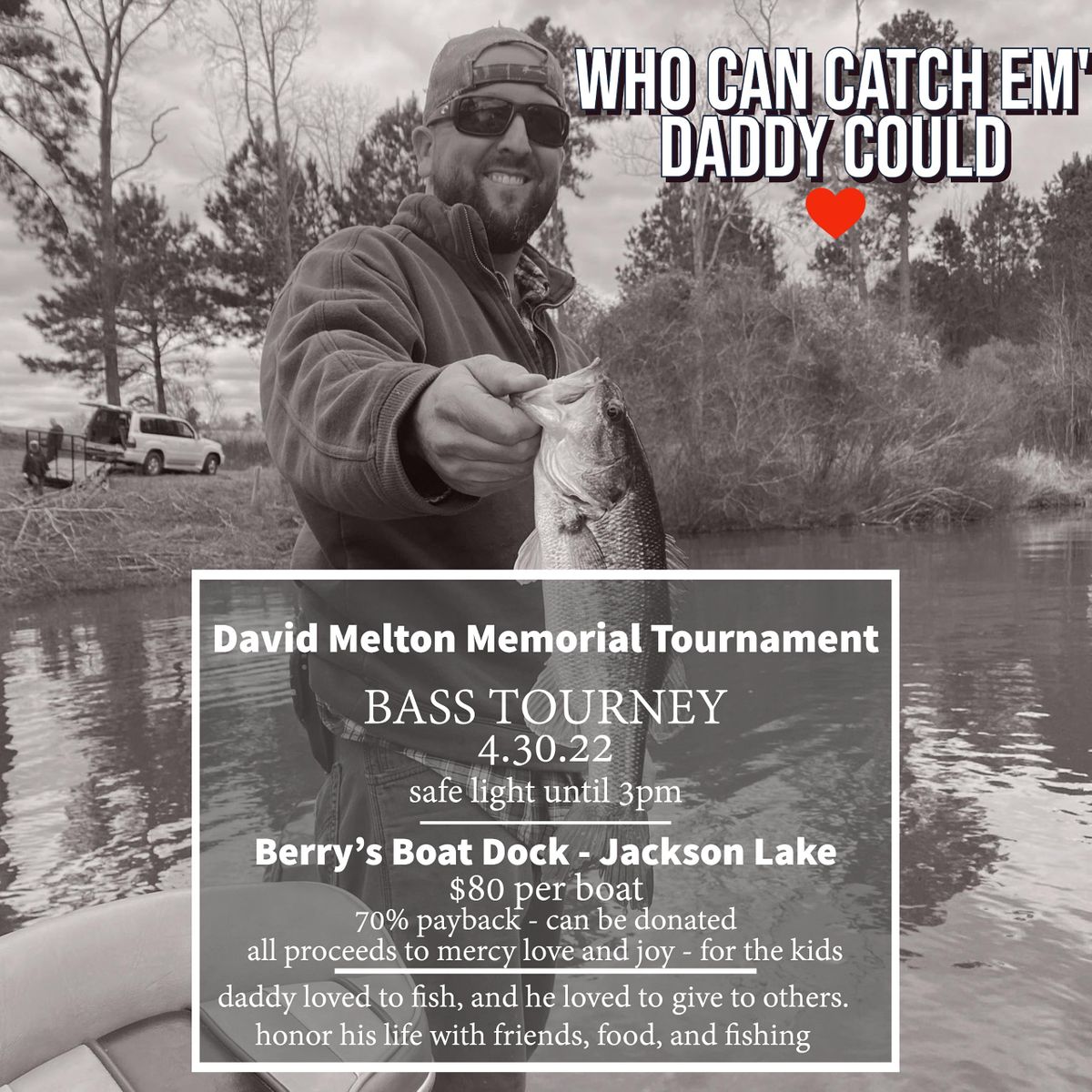 2022 Melton Memorial Bass Tournament