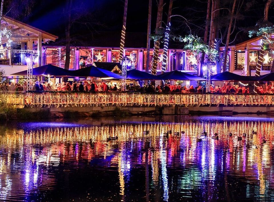 Winterbiergarten in der Birkenheide, Birkenheide, Neuburg, 16 November 2023