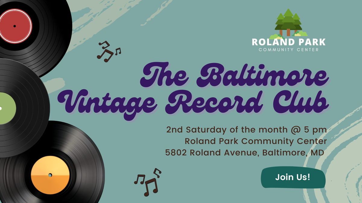 The Baltimore Vintage Record Club