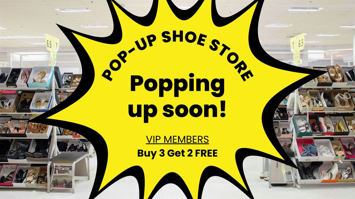 MASSIVE Shoe Sale! Warehouse Sale Pop-Up Shoe Store Sale in Yonkers, NY