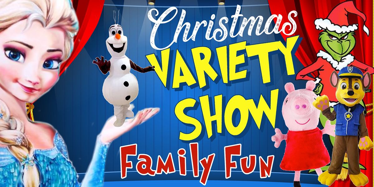 FREE LIVE EVENT - Kids Variety Show with Elsa! + Santa Gift Giving + more!