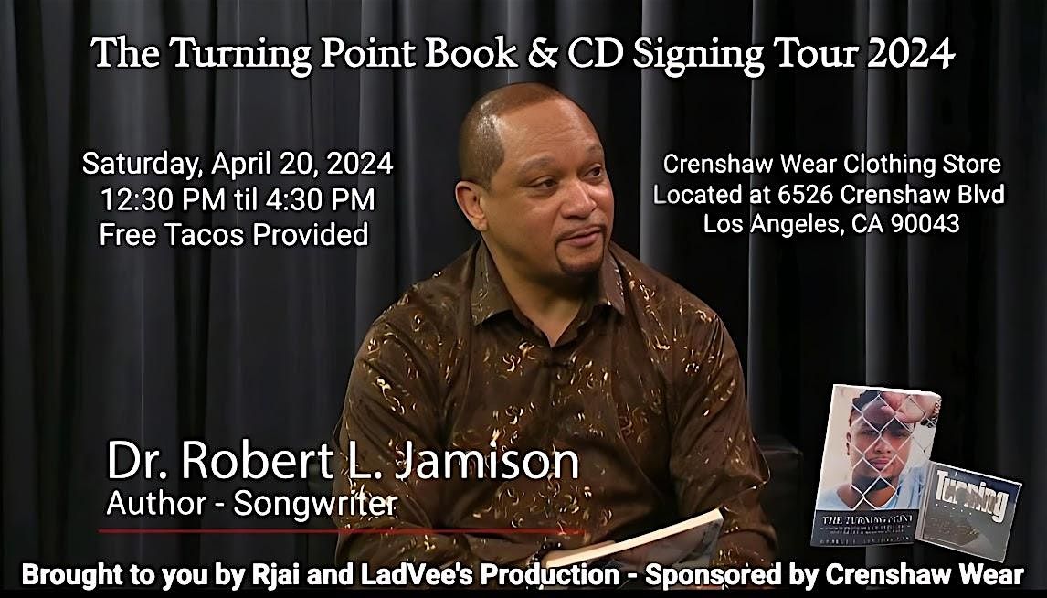 Meet & Greet with The Turning Point Songwriter & Author Robert L Jamison