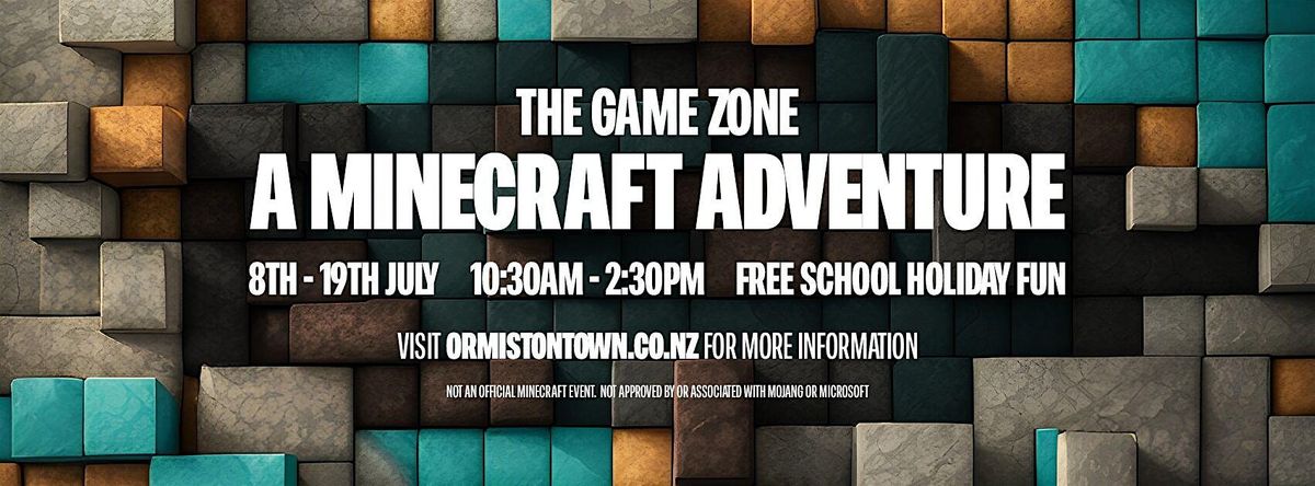 The Game Zone: A Minecraft Adventure