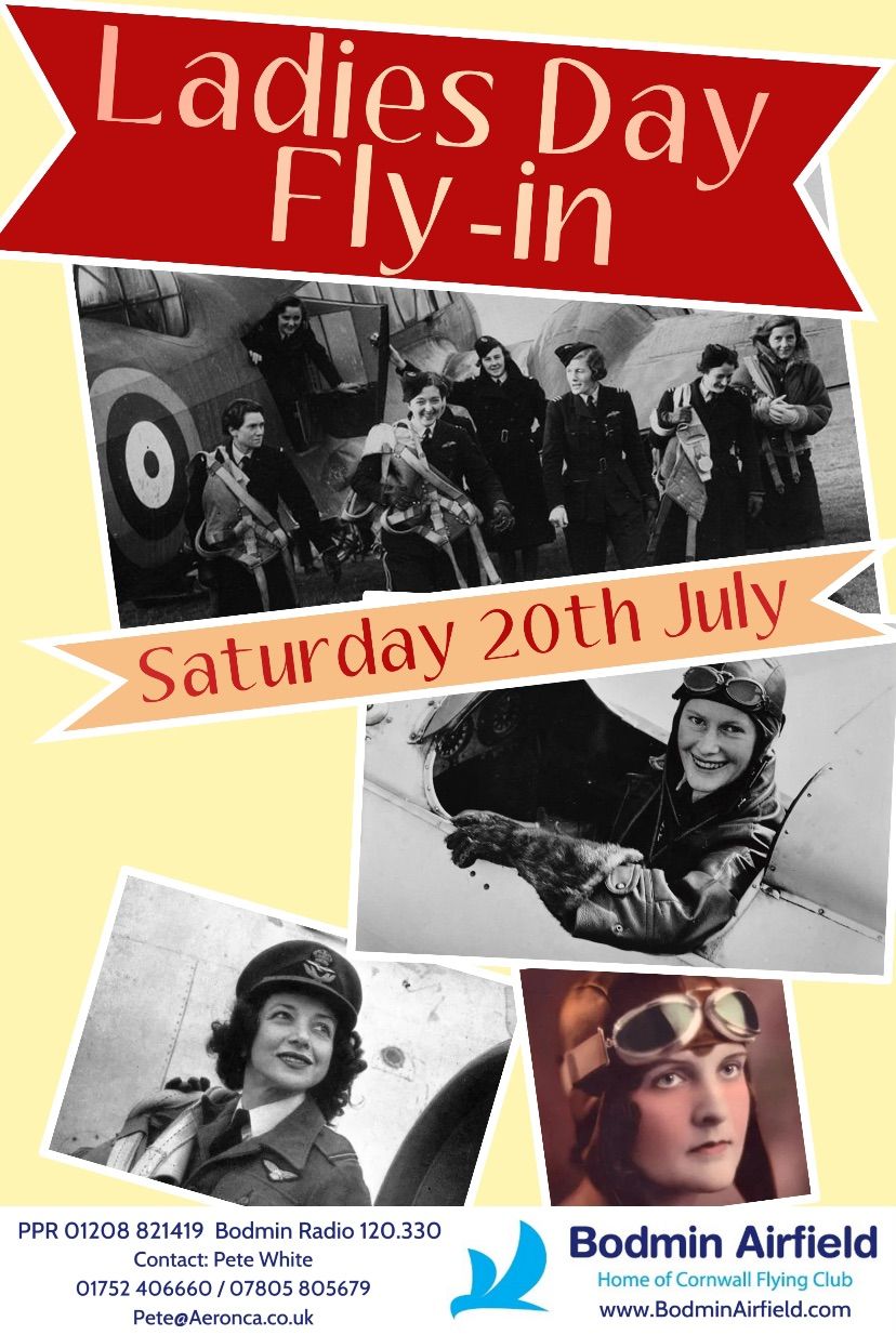 Ladies Day Fly-In at Bodmin Airfield 