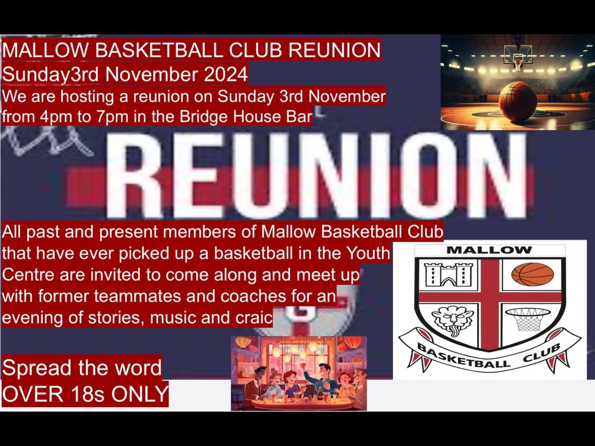 MALLOW BASKETBALL CLUB REUNION