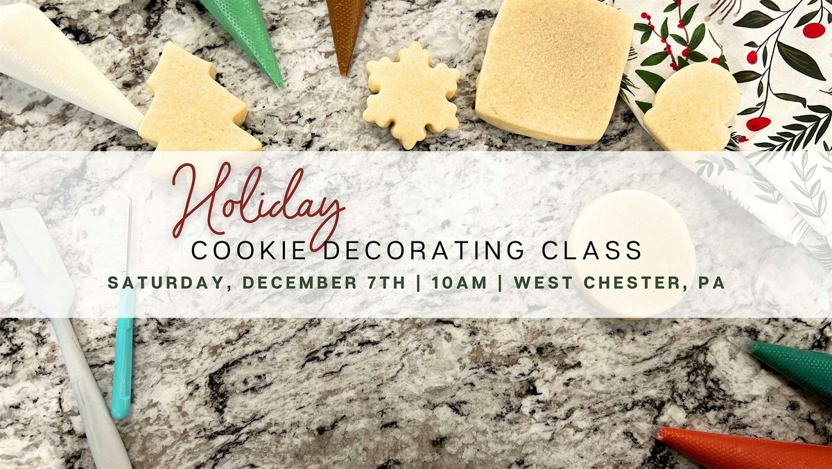 Holiday Cookie Decorating Class