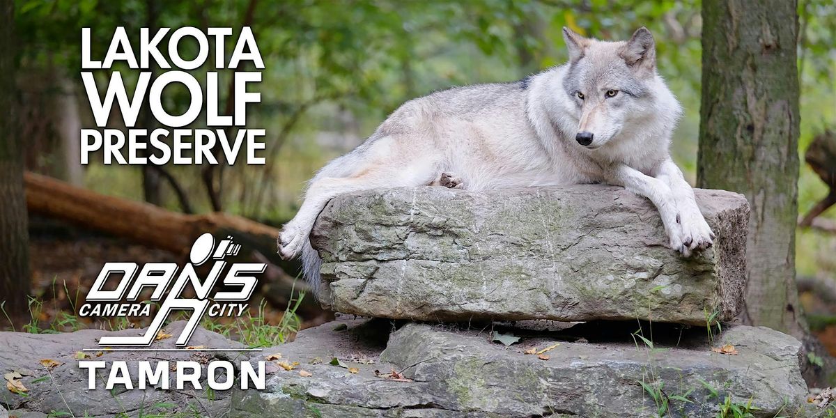 Lakota Wolf Preserve: Photo Class & Workshop (afternoon session)