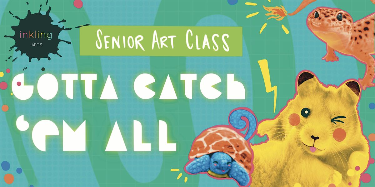 Pok\u00e9mon - 6 week art course for Senior Primary Students