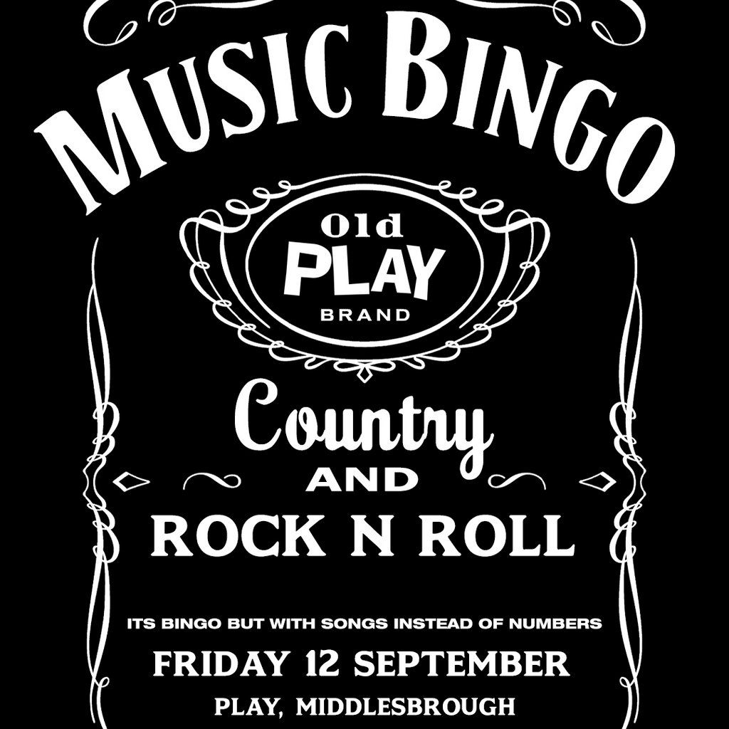 Country and Rock n Roll Music Bingo