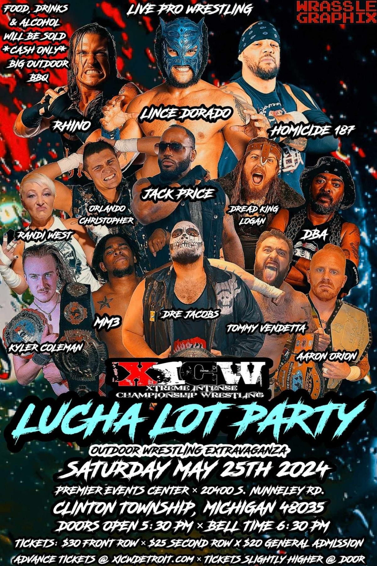 XICW presents Lucha Lot Party