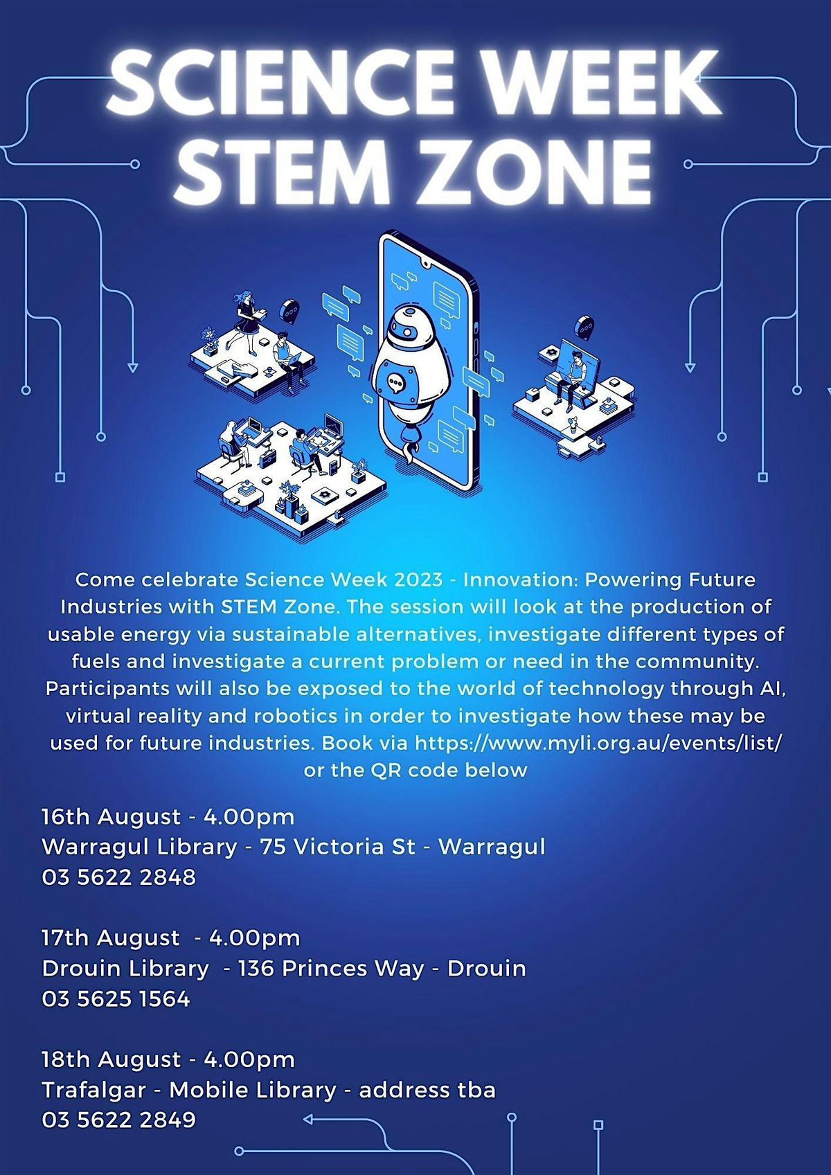 Warragul Library - STEM Zone Science Week