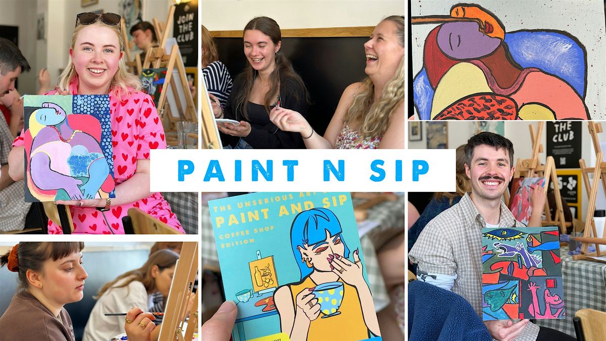 Paint N Sip (Coffee!) - The Unserious Art Club, Scotland