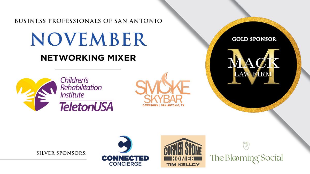 BPSA November Networking Mixer