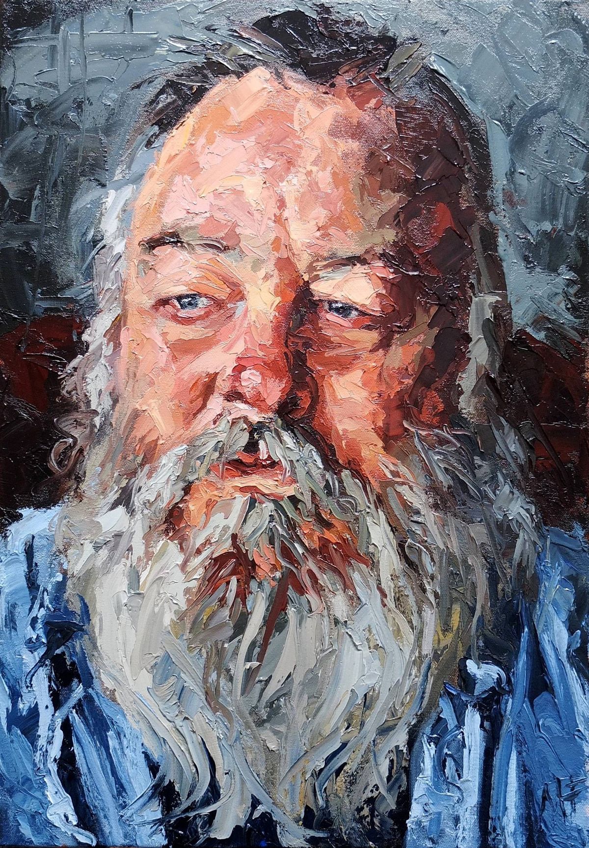 Palette Knife Portraits in oils (from photographs) - with Mark Fennell 