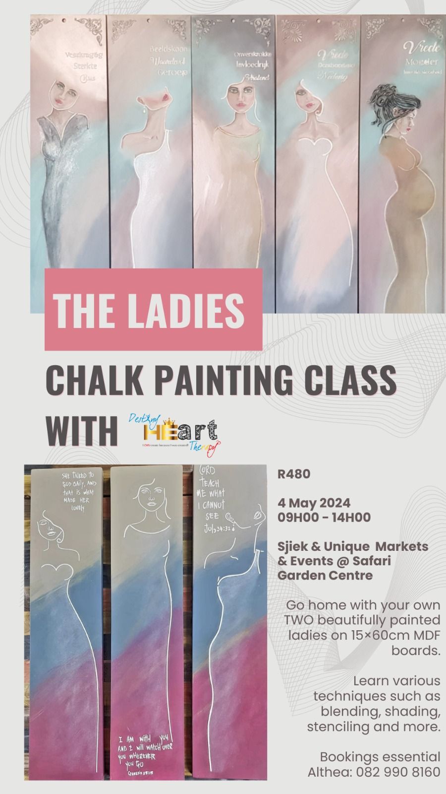 Chalk painting class 