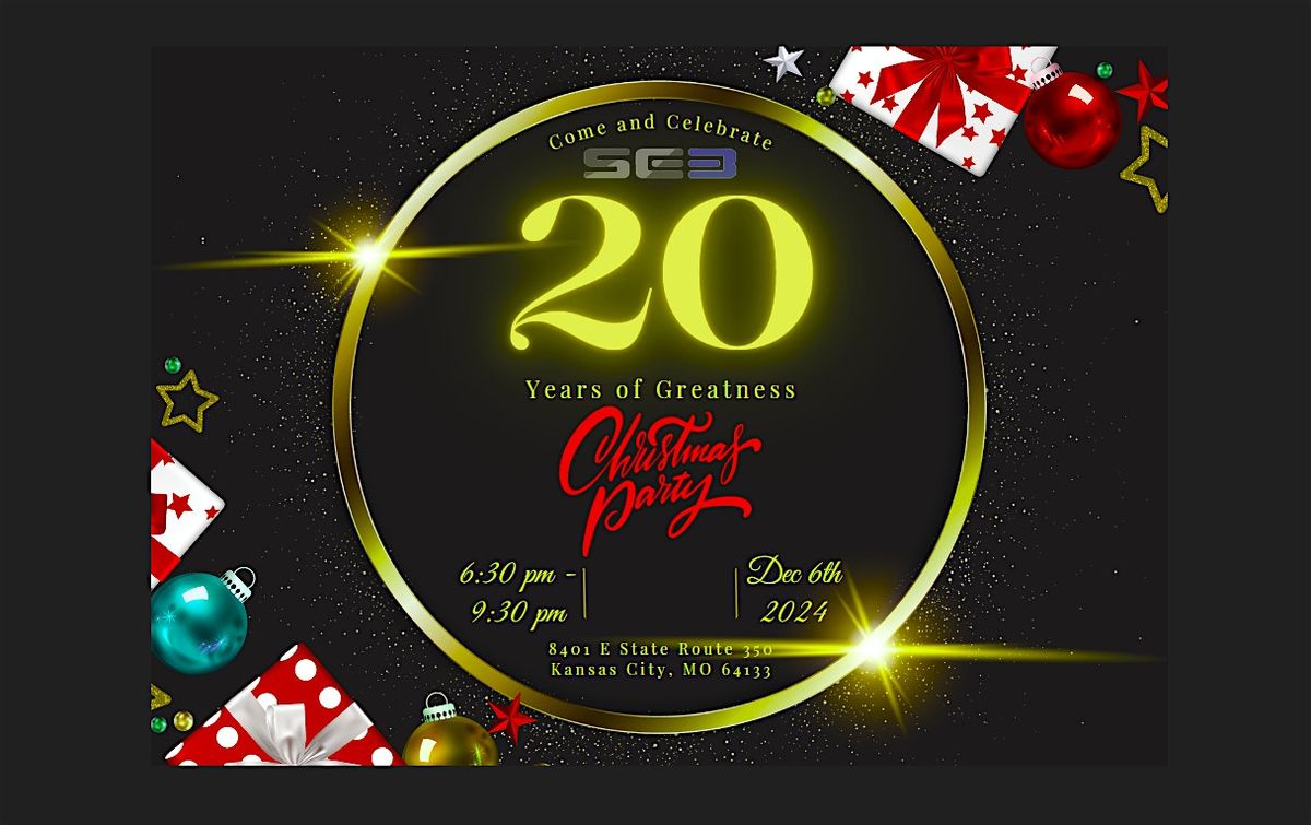 SE3 20th Anniversary \/ Christmas Party