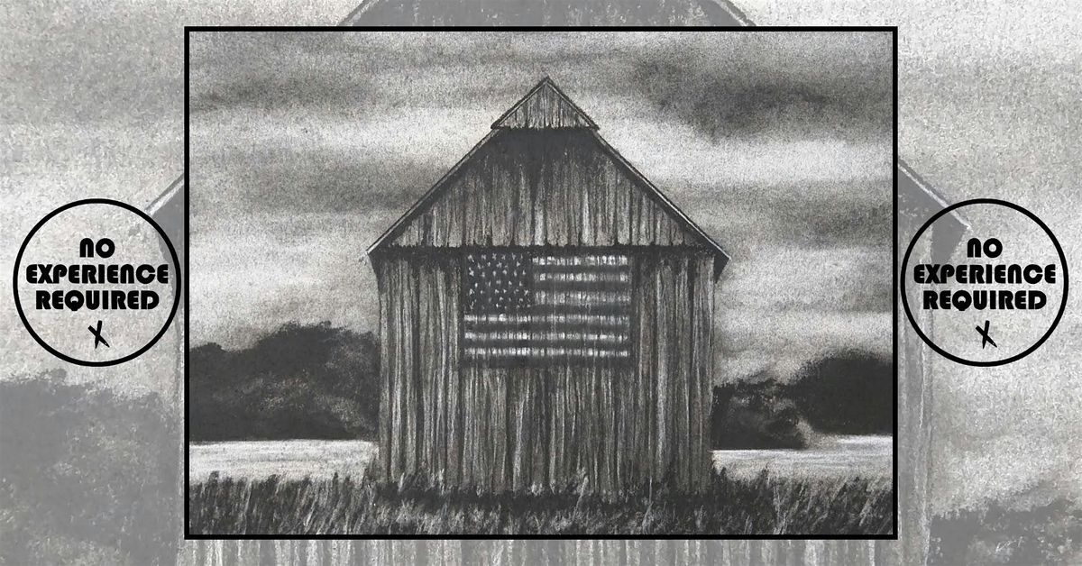 Charcoal Event "Star Spangled Barn" in Mauston