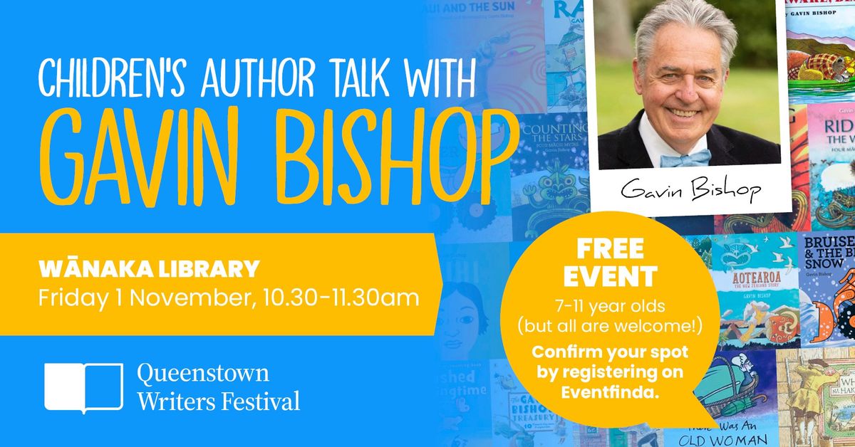 Children's Author Talk with Gavin Bishop