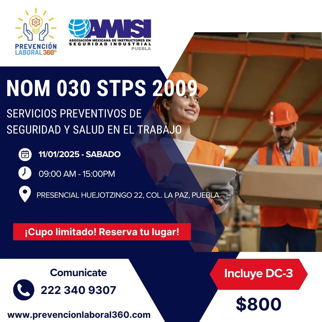 CURSO NOM 030 STPS 2009