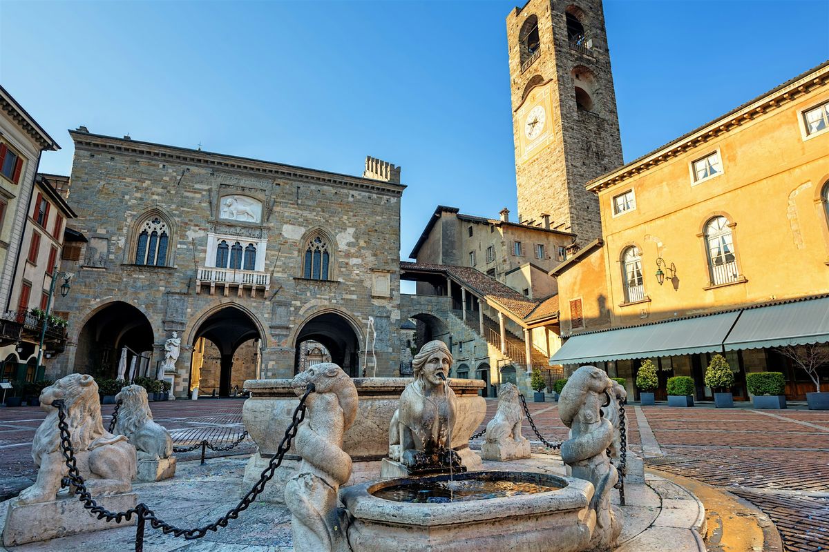 Bergamo Old Town Scavenger Hunt and Self-Guided Walking Tour