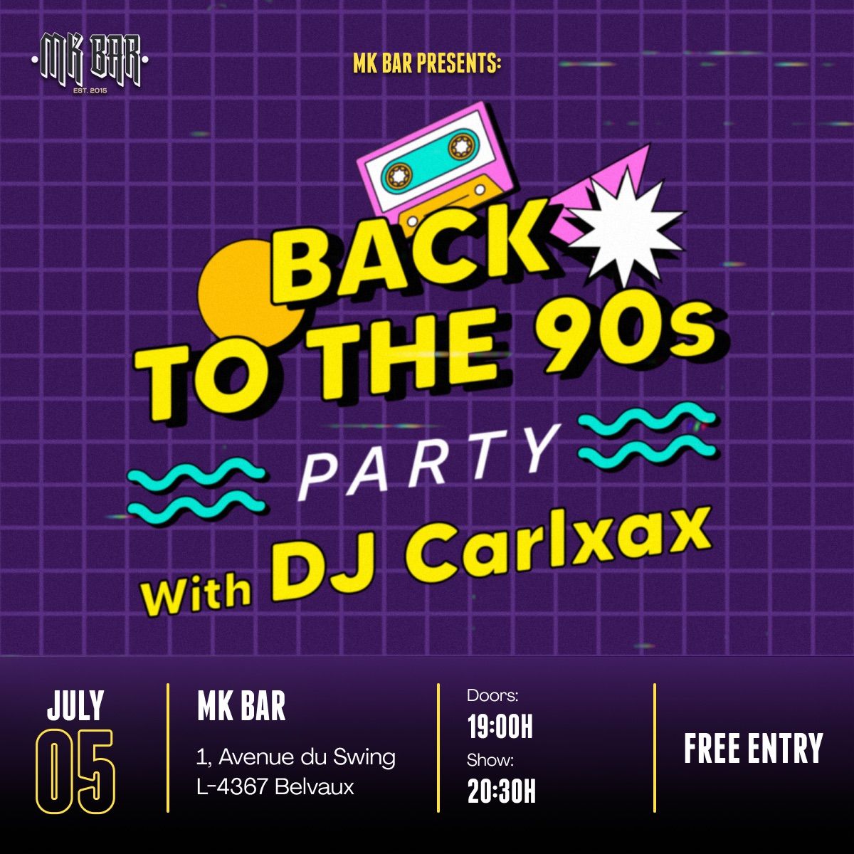 BACK TO THE 90\u2019s with DJ CARLXAX